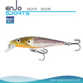 Angler Select Shallow School Fisch Angelgerät Köder mit Vmc Treble Haken (SB1490)